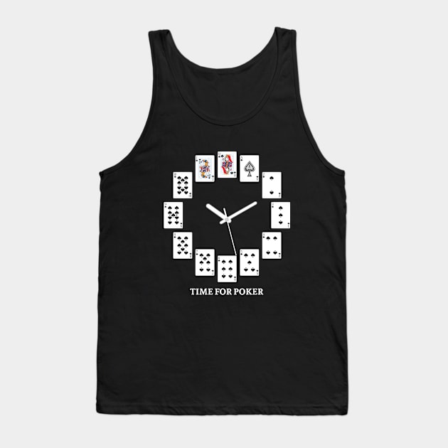 Time for Poker Tank Top by Printadorable